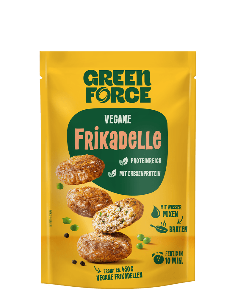 Pflanzliche Frikadelle